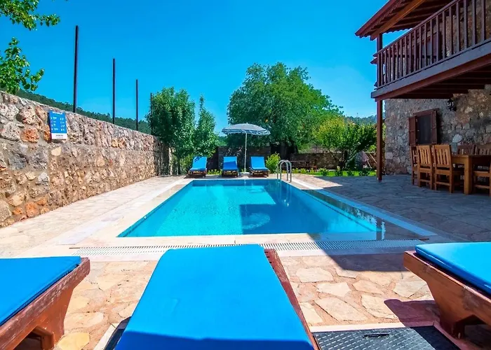 Stone With Private Pool In A Secluded Area In * Fethiye