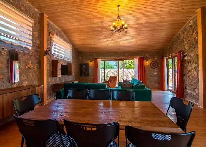 Stone With Private Pool In A Secluded Area In Villa *