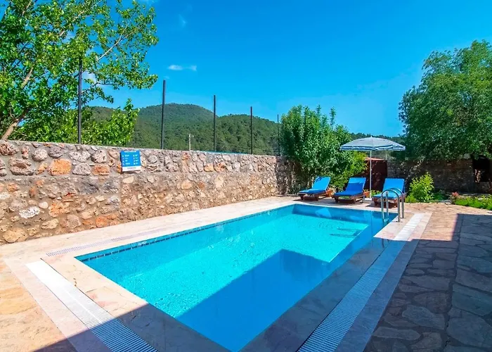 Stone With Private Pool In A Secluded Area In Фетхие
